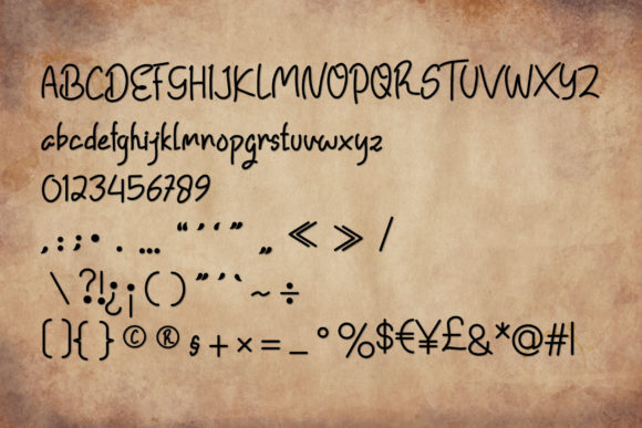 New Product Font Poster 4