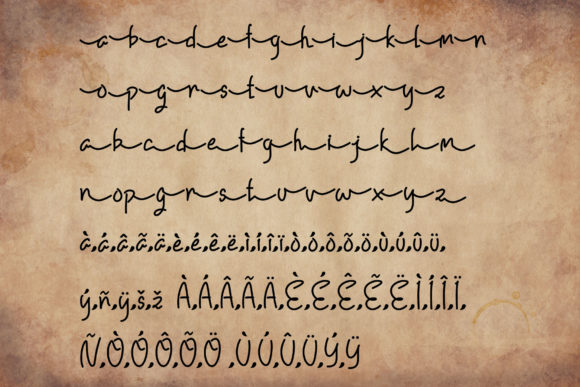 New Product Font Poster 5