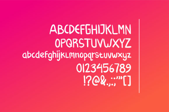 New School Font Poster 4