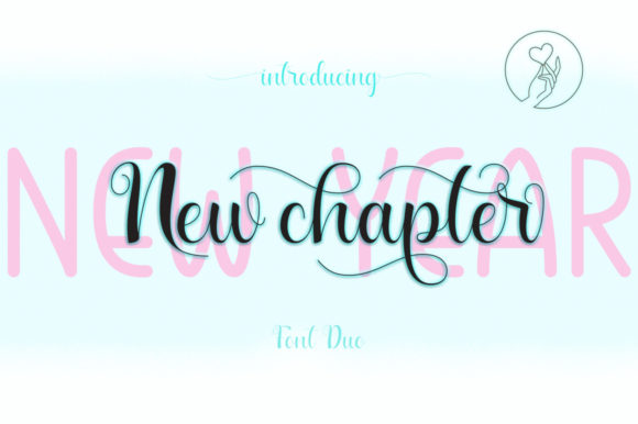 New Year New Chapter Font Poster 1