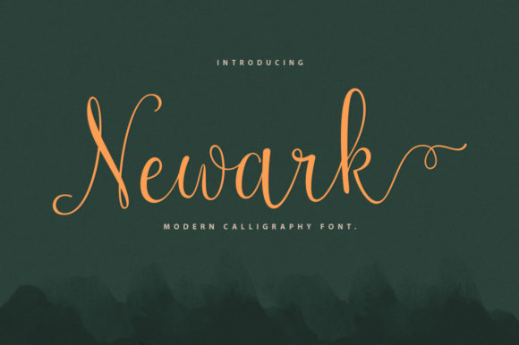Newark Font Poster 1
