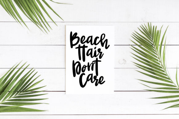 Newport Beach Font Poster 3