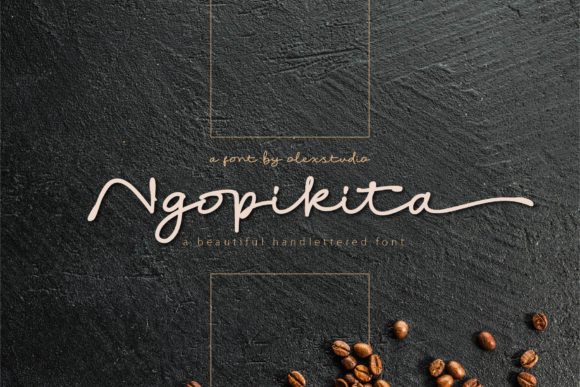 Ngopikita Font Poster 1