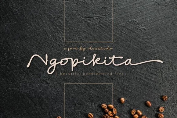 Ngopikita Font Poster 1