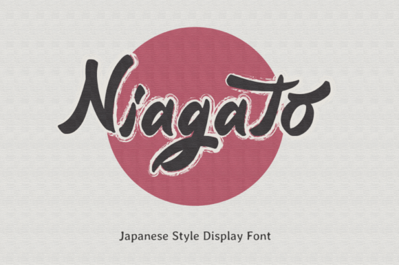 Niagato Font Poster 1