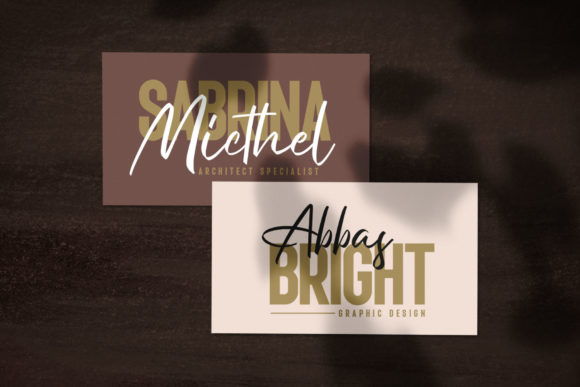 Niquitta Mirzani Font Poster 6