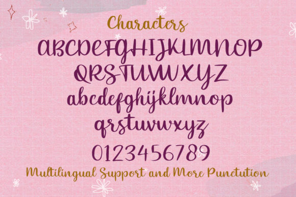 Nissa Kireina Font Poster 2