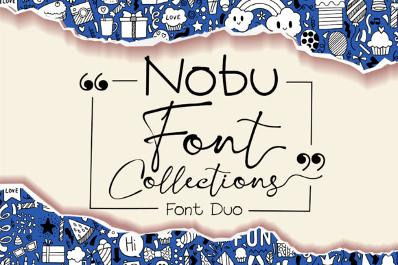 Nobu Collections Font Poster 1