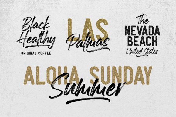 Noctura Georgia Font Poster 6