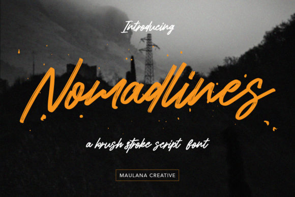 Nomadlines Font