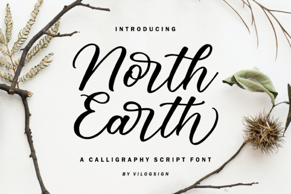 North Earth Font Poster 1