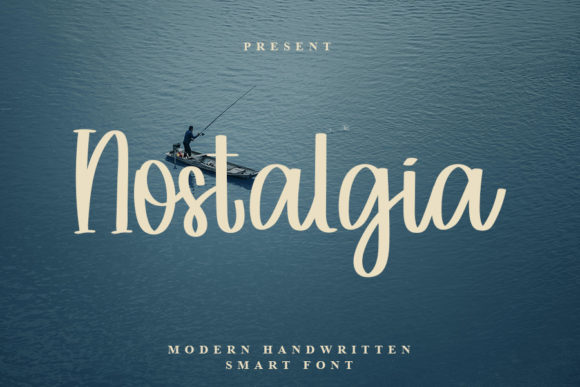 Nostalgia Font Poster 1
