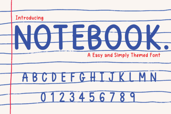 Notebook Font