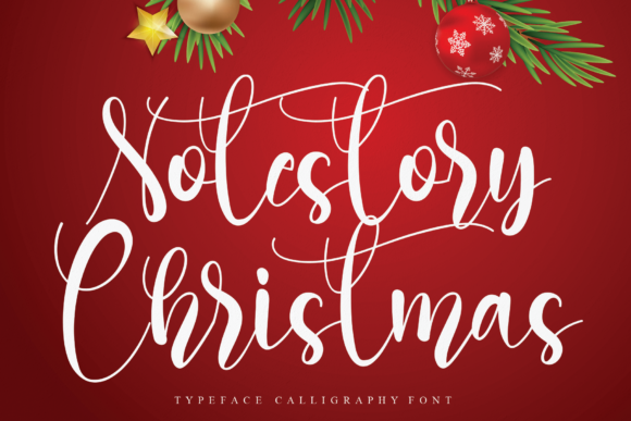 Notestory Christmas Font Poster 1