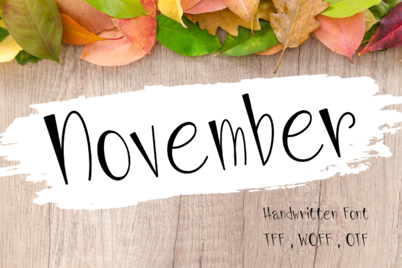 November Font