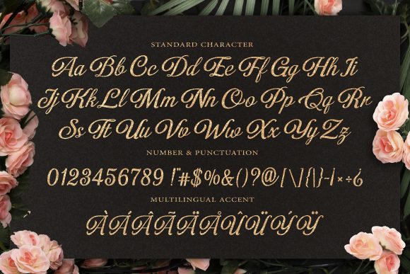 Numberlin Ordinary Font Poster 5