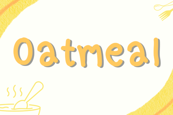 Oatmeal Font