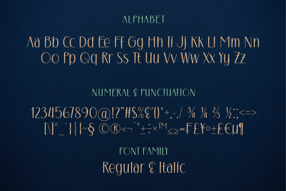 Obero Font Poster 3