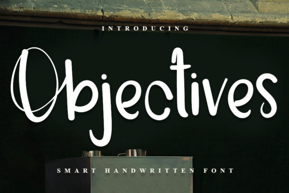 Objectives Font Poster 1