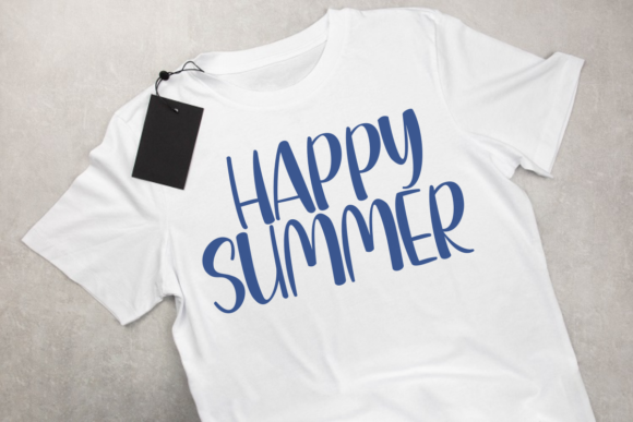 Ocean Summer Font Poster 4