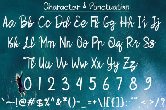 Ocean Waves Font Poster 5
