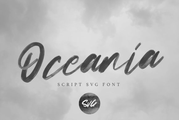 Oceania Font Poster 1