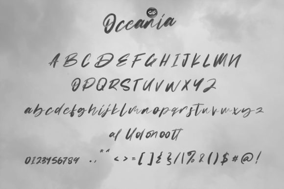 Oceania Font Poster 6