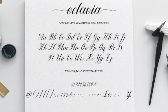 Octavia Font Poster 6