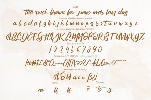 Octopus Font Poster 6