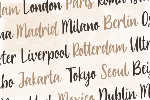 Oh Yummy Font Poster 9