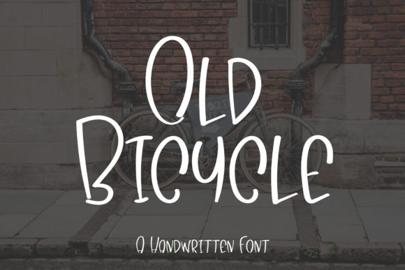 Old Bicycle Font