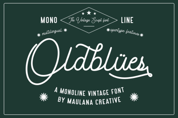 Oldblues Font Poster 1