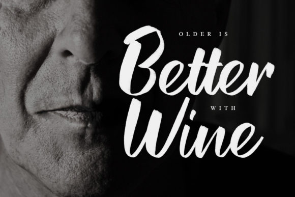 Older Man Font Poster 5