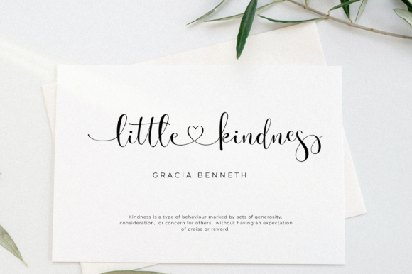 Olivia James Font Poster 7