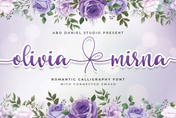 Olivia Mirna Font Poster 1