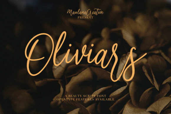 Oliviars Font Poster 1