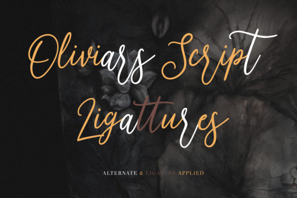Oliviars Font Poster 11