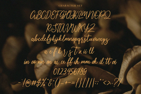 Oliviars Font Poster 5