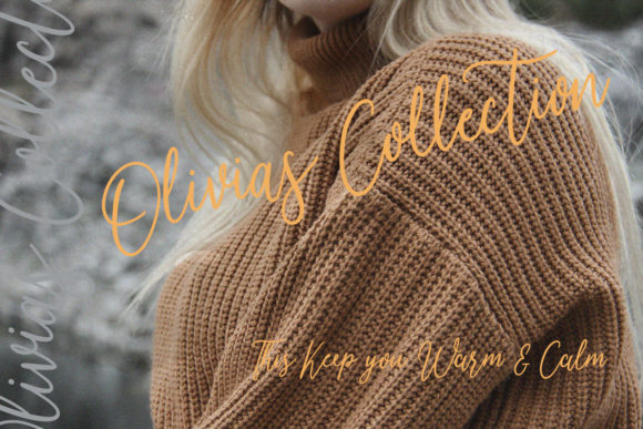 Oliviars Font Poster 6
