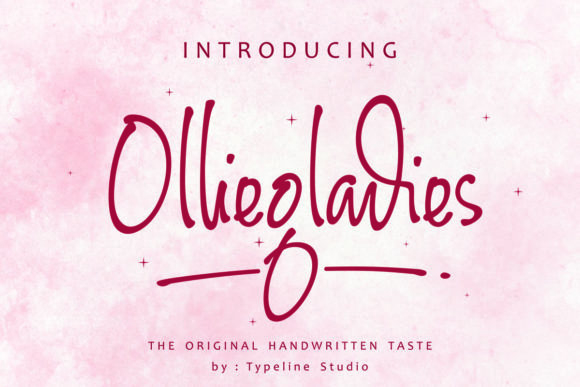 Olliegladies Font