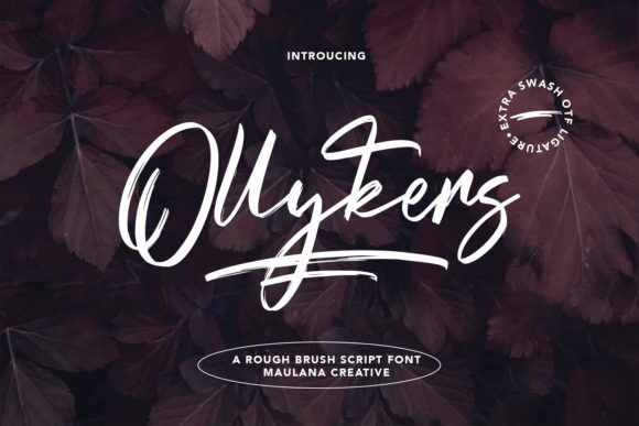 Ollykers Font Poster 1