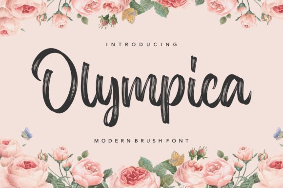 Olympica Font Poster 1