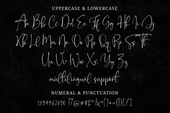 Onesty Signature Font Poster 9