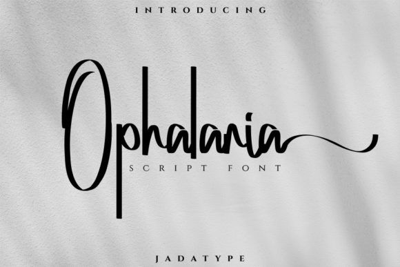 Ophalaria Font Poster 1