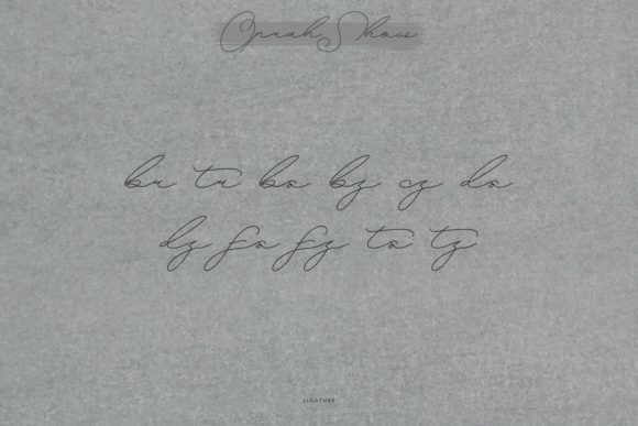 Oprah Show Font Poster 7