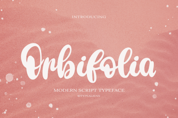 Orbifolia Font Poster 1