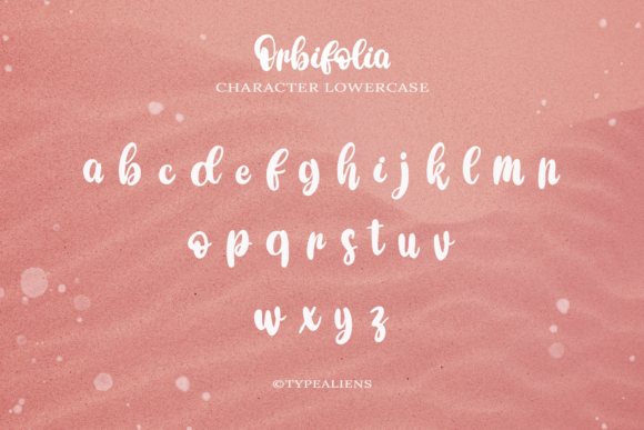 Orbifolia Font Poster 8