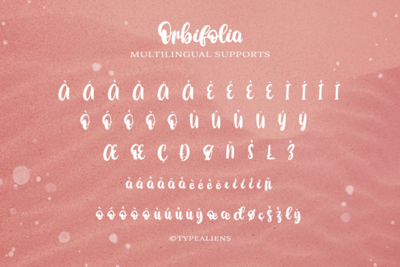 Orbifolia Font Poster 9