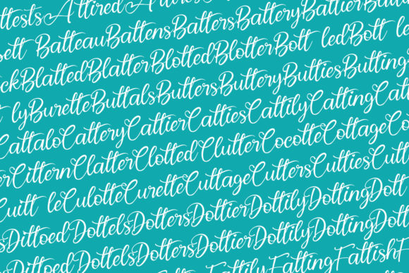 Orchid Font Poster 2