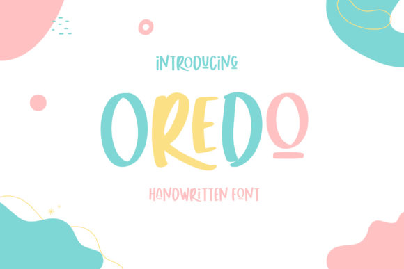 Oredo Font Poster 1